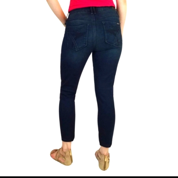 Seven7 Women's High Rise Ankle Skinny Jeans 14 - Picture 2 of 7